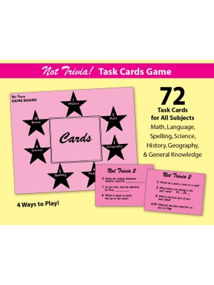 Not Trivia! Task Card Game for All Subjects (Grade 2) Not Trivia! Task Card Game for All Subjects (Grade 2)