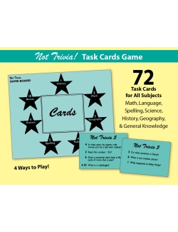 Not Trivia! Task Card Game for All Subjects (Grade 5) Not Trivia! Task Card Game for All Subjects (Grade 5)