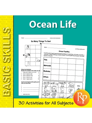 Ocean Life 1: Thematic Unit for All Subjects (eBook) Ocean Life 1: Thematic Unit for All Subjects (eBook)