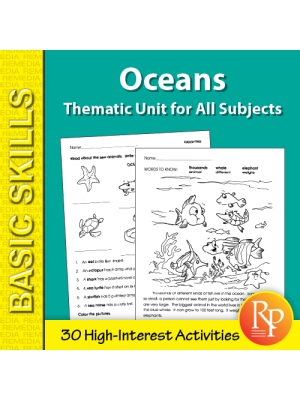 Oceans: Thematic Skill-Builder Unit for All Subjects (eBook) Oceans: Thematic Skill-Builder Unit for All Subjects (eBook)