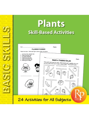 Plants: Skill-Based Activities for Grades 3-4 (eBook)