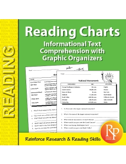 Informational Text Comprehension with Graphic Organizers: Reading Charts 1 (eBook) Informational Text Comprehension with Graphic Organizers: Reading Charts 1 (eBook)