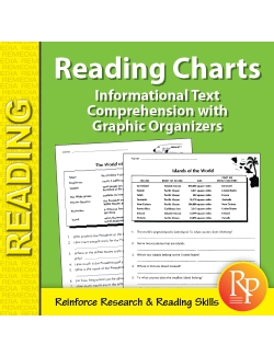 Informational Text Comprehension with Graphic Organizers: Reading Charts 2 (eBook) Informational Text Comprehension with Graphic Organizers: Reading Charts 2 (eBook)