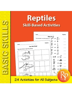 Reptiles: Skill-Based Activities for Grades 3-4 (eBook) Reptiles: Skill-Based Activities for Grades 3-4 (eBook)