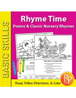 Rhyme Time 1: Poems & Classic Nursery Rhymes Coloring Activities (eBook) Rhyme Time 1: Poems & Classic Nursery Rhymes Coloring Activities (eBook)
