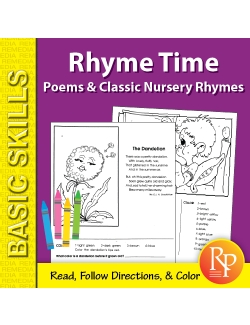 Rhyme Time 2: Poems & Classic Nursery Rhymes Coloring Activities (eBook) Rhyme Time 2: Poems & Classic Nursery Rhymes Coloring Activities (eBook)