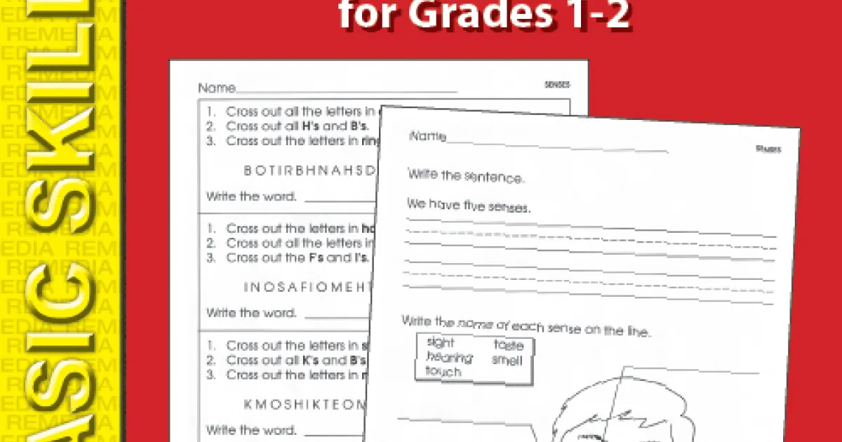 Five Senses Thematic SkillBased Activities for Grades 12 (eBook)