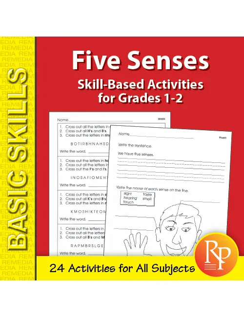 Five Senses Thematic SkillBased Activities for Grades 12 (eBook)