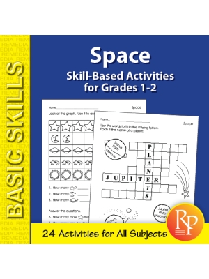 Space: Thematic Skill-Based Activities for Grades 1-2 (eBook) Space: Thematic Skill-Based Activities for Grades 1-2 (eBook)