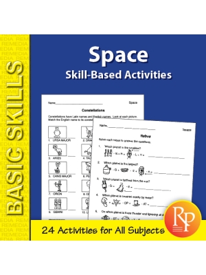 Space: Skill-Based Activities for Grades 3-4 (eBook) Space: Skill-Based Activities for Grades 3-4 (eBook)