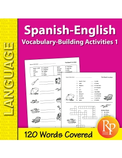 Spanish-English Vocabulary-Building Activities 1 (eBook) Spanish-English Vocabulary-Building Activities 1 (eBook)