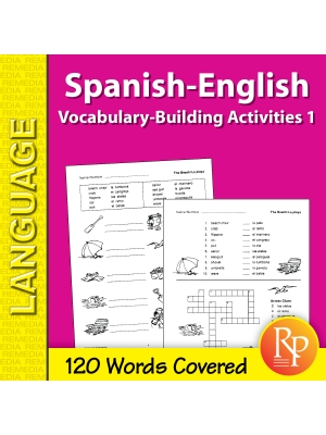 Spanish-English Vocabulary-Building Activities 1 (eBook) Spanish-English Vocabulary-Building Activities 1 (eBook)