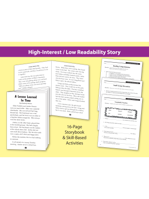 Teen Reader Storybook: A Lesson Learned in Time (Reading Level 3.0) Teen Reader Storybook: A Lesson Learned in Time (Reading Level 3.0)