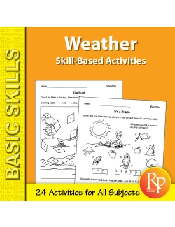 Weather: Skill-Based Activities for Grades 3-4 (eBook) Weather: Skill-Based Activities for Grades 3-4 (eBook)