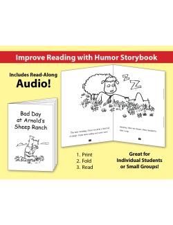 Bad Day at Arnold's Sheep Ranch: Improve Reading with Humor Storybook & Read-Along Audio Bad Day at Arnold's Sheep Ranch: Improve Reading with Humor Storybook & Read-Along Audio
