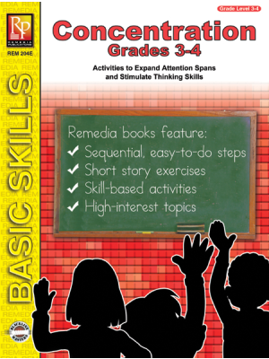 Concentration - Grades 3-4 (eBook) Concentration - Grades 3-4 (eBook)