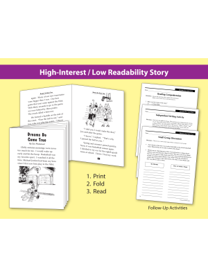 Teen Reader Storybook: Dreams do Come True (Reading Level 2.0) Teen Reader Storybook: Dreams do Come True (Reading Level 2.0)