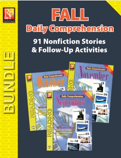 Daily Comprehension: Fall (Bundle) Daily Comprehension: Fall (Bundle)