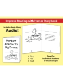 Herbert Sherbert's Big Dream: Improve Reading with Humor Storybook & Read-Along Audio