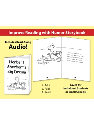 Herbert Sherbert's Big Dream: Improve Reading with Humor Storybook & Read-Along Audio Herbert Sherbert's Big Dream: Improve Reading with Humor Storybook & Read-Along Audio