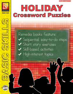 Holiday Crossword Puzzles (eBook) Holiday Crossword Puzzles (eBook)