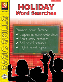 Holiday Word Searches (eBook)