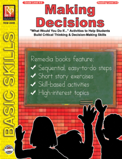 Making Decisions (eBook) Making Decisions (eBook)
