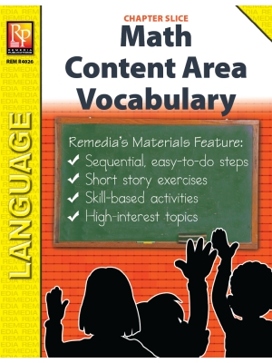 Math: Content Area Vocabulary (Chapter Slice) Math: Content Area Vocabulary (Chapter Slice)