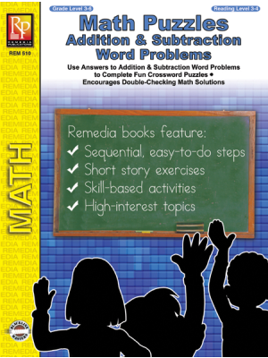 Math Puzzles: Addition & Subtraction Word Problems (eBook) Math Puzzles: Addition & Subtraction Word Problems (eBook)