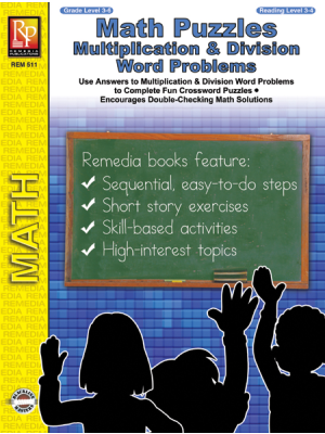 Math Puzzles: Multiplication & Division Word Problems (eBook) Math Puzzles: Multiplication & Division Word Problems (eBook)