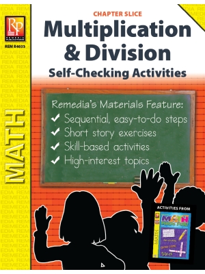 Self-Checking Activities for Multiplication & Division (Chapter Slice) Self-Checking Activities for Multiplication & Division (Chapter Slice)