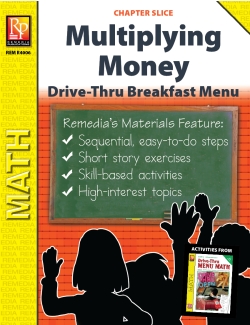 Multiplying Money: Drive-Thru Breakfast Menu (Chapter Slice) Multiplying Money: Drive-Thru Breakfast Menu (Chapter Slice)