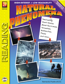 Natural Phenomena (eBook) Natural Phenomena (eBook)
