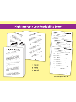Teen Reader Storybook: A Night to Remember (Reading Level 2.5) Teen Reader Storybook: A Night to Remember (Reading Level 2.5)