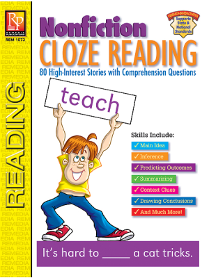 Nonfiction Cloze Reading (eBook) Nonfiction Cloze Reading (eBook)