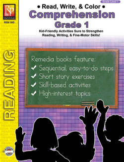 Read, Write, &amp; Color: Comprehension - Grade 1 (eBook)