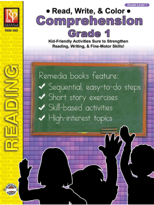 Read, Write, & Color: Comprehension - Grade 1 (eBook) Read, Write, & Color: Comprehension - Grade 1 (eBook)