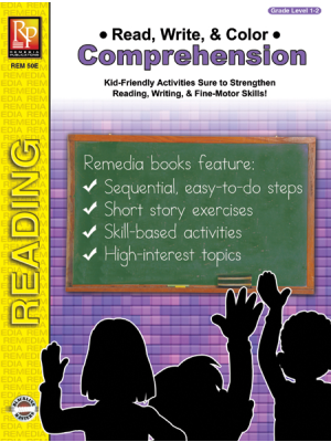 Read, Write, & Color: Comprehension - Grades 1-2 (eBook) Read, Write, & Color: Comprehension - Grades 1-2 (eBook)