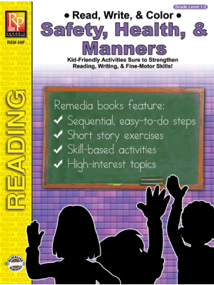 Read, Write, & Color: Safety, Health, & Manners (eBook) Read, Write, & Color: Safety, Health, & Manners (eBook)