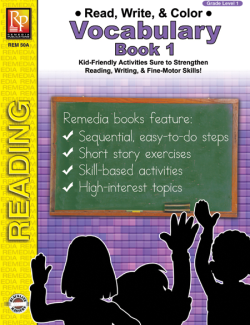 Read, Write, & Color: Vocabulary 1 (eBook) Read, Write, & Color: Vocabulary 1 (eBook)