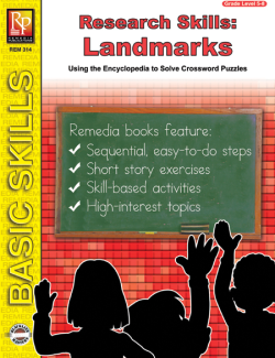 Research Skills: Landmarks (eBook) Research Skills: Landmarks (eBook)