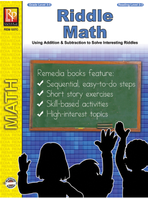 Riddle Math: Fun, Self-Checking Addition & Subtraction Practice (eBook) Riddle Math: Fun, Self-Checking Addition & Subtraction Practice (eBook)
