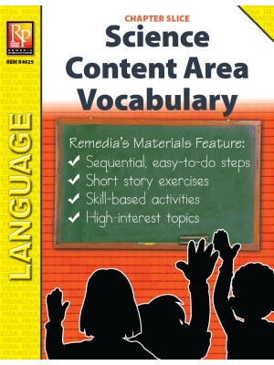 Science: Content Area Vocabulary (Chapter Slice) Science: Content Area Vocabulary (Chapter Slice)