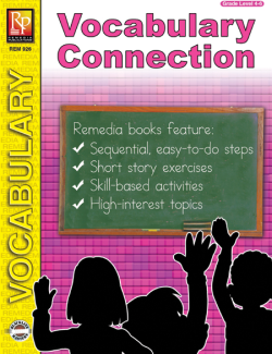 Vocabulary Connections - Learning ABOUT Each Word Vocabulary Connections - Learning ABOUT Each Word