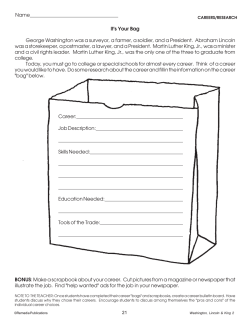 Washington, Lincoln, & Martin Luther King Unit for All Subjects - Grades 4-5 (eBook) Washington, Lincoln, & Martin Luther King Unit for All Subjects - Grades 4-5 (eBook)