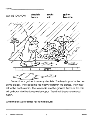 Weather: Thematic Skill-Builder Unit for All Subjects (eBook)