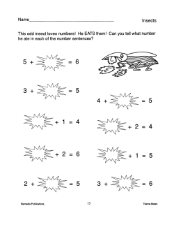 Insects: Thematic Skill-Based Activities for Grades 1-2 (eBook) Insects: Thematic Skill-Based Activities for Grades 1-2 (eBook)