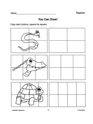 Reptiles: Skill-Based Activities for Grades 3-4 (eBook)