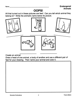 Endangered Animals: Skill-Based Activities for Grades 3-4 (eBook) Endangered Animals: Skill-Based Activities for Grades 3-4 (eBook)