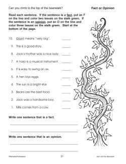 Jack & the Beanstalk: Read & Color (eBook) Jack & the Beanstalk: Read & Color (eBook)